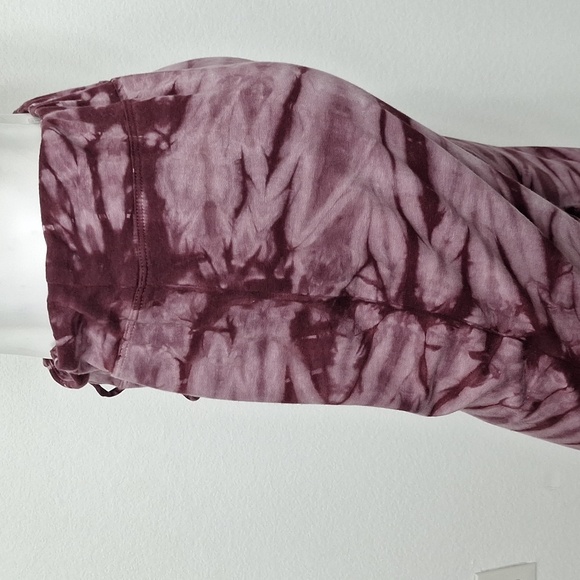 Johnny Was Calme Purple Tie Dye Casual Streetwear Athleisure Joggers Size M - Picture 3 of 14